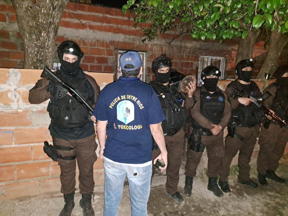 Tres mujeres detenidas con posesión de drogas en Concordia