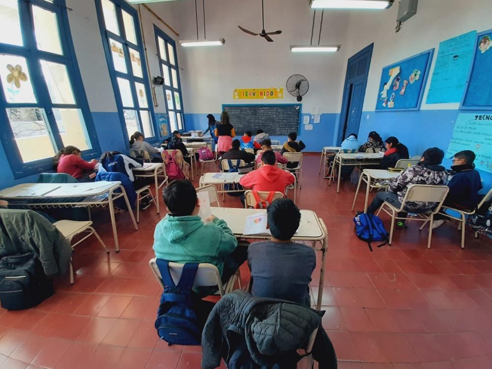 Se realizó la evaluación Aprender en escuelas primarias del país