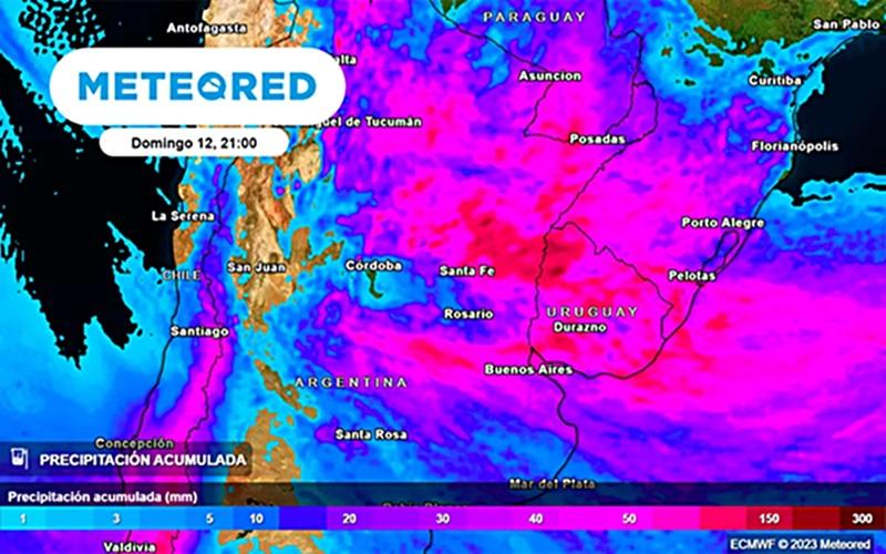 Pronostican tormentas severas para el fin de semana en el centro del país