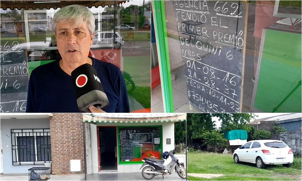 Quini 6 en San Salvador: “Es el monto más alto que ha salido acá en la ciudad”, afirmó Combet