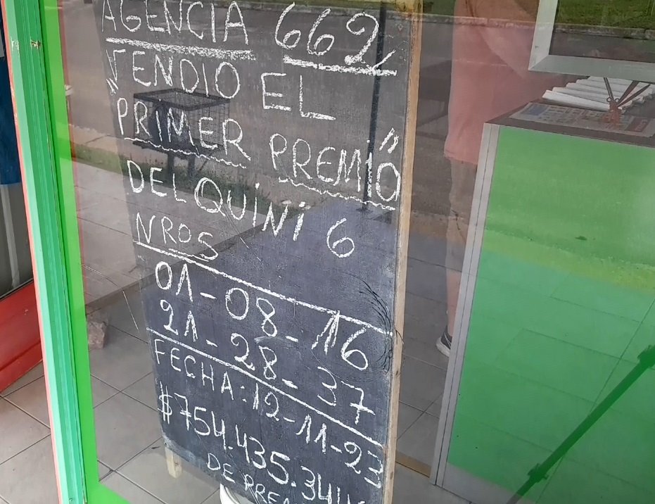 Apareció el ganador del Quini 6: 