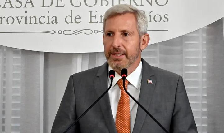 Frigerio: "Las cuentas oficiales estaban en cero"