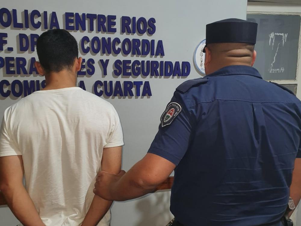 Uruguayo fue detenido tras protagonizar pelea de tránsito en Concordia