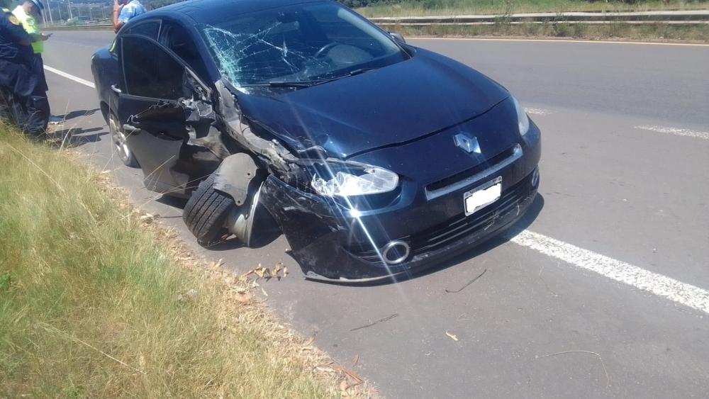 Conducía por la Autovía 14 en estado de ebriedad, sin licencia ni seguro y y provocó un accidente