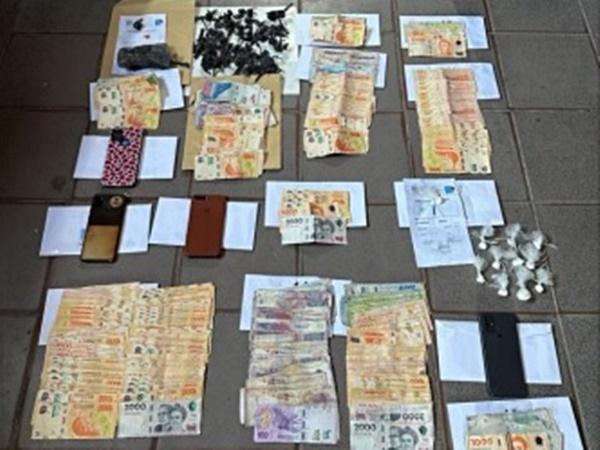 Operativo por narcomenudeo en Paraná: un detenido