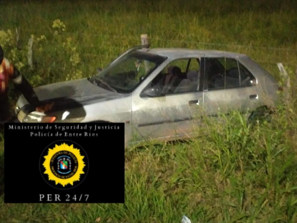 Despiste en la ex Ruta 26 sin lesionados