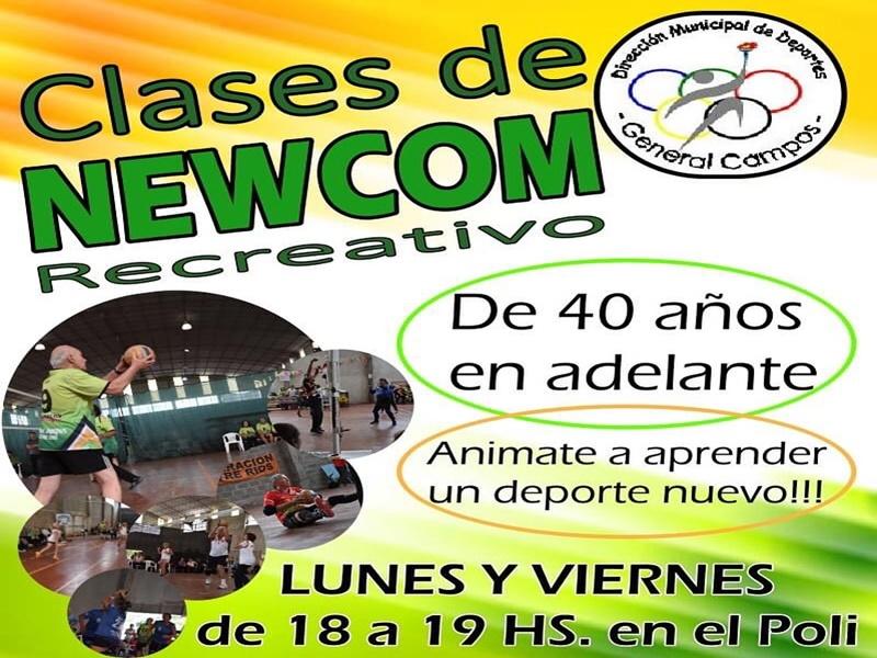 Comienzan las clases de "Newcom Recreativo" en General Campos