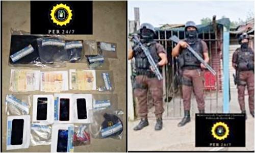 Policía realizó allanamientos y desarticuló dos puntos de venta de drogas en Concordia