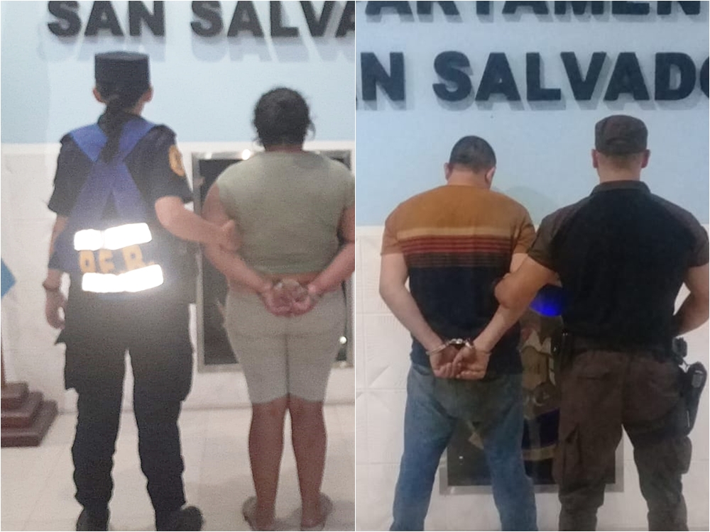 Los detenidos.