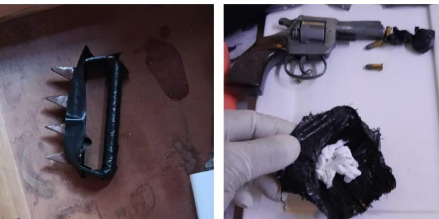 Un detenido en cuatro allanamientos por amenazas con arma de fuego y secuestro de estupefacientes