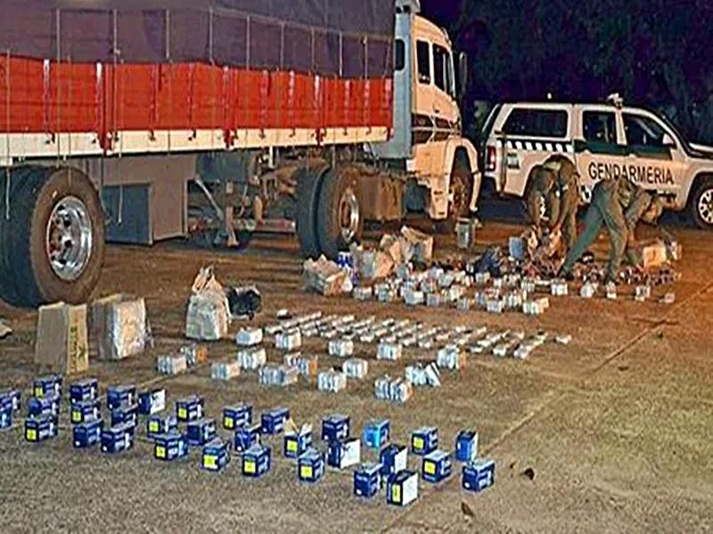 Gendarmería incautó mercadería de contrabando cuando era trasladada a Entre Ríos