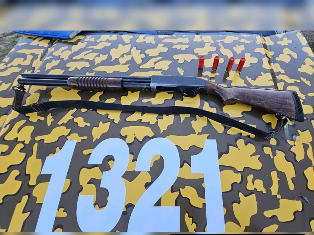 Brigada de San Salvador secuestró una escopeta tras un control vehicular