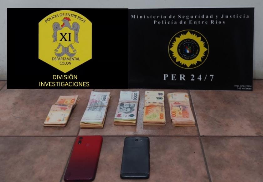 Elementos secuestrados.