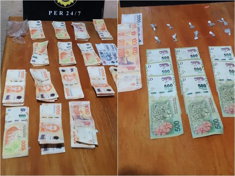 Concordia: secuestraron drogas, dinero y detuvieron a cuatro personas