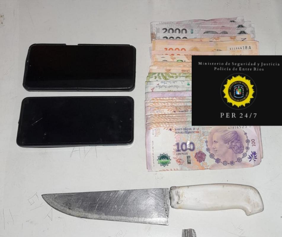 Allanamientos tras robo calificado dieron detenciones e incautación de drogas