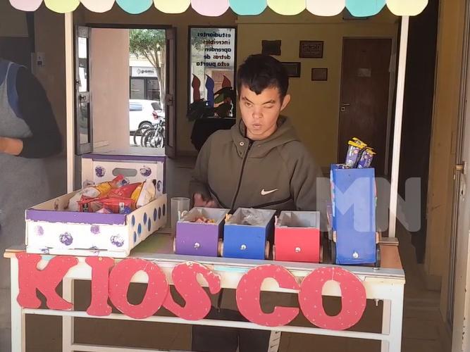 La Escuela integral 9 habilitó un kiosco como una herramienta pedagógica