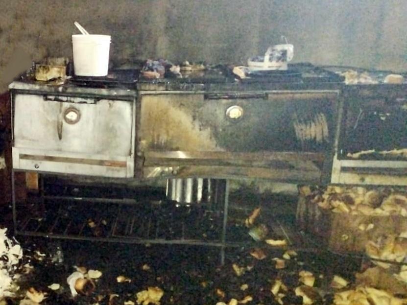 Explotó un horno y se prendió fuego una panadería en Concordia