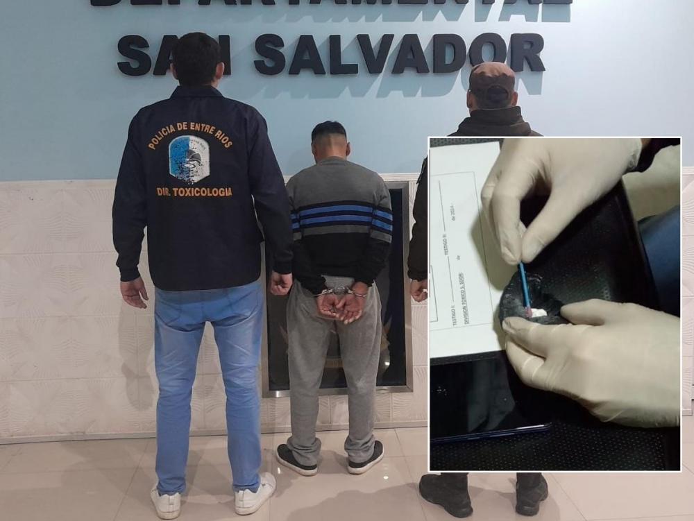 Detienen a hombre con cocaína y dinero en efectivo en Terminal de Ómnibus