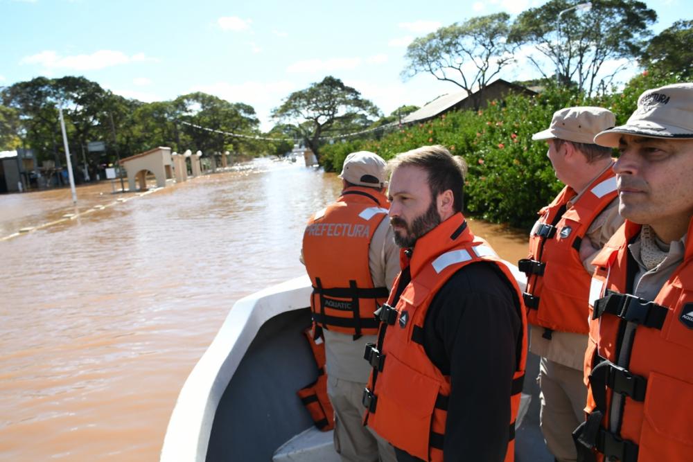 El río Uruguay se mantiene estable y no han habido nuevos evacuados