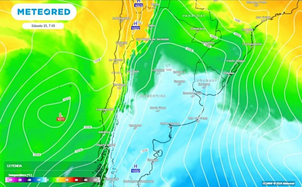Finde helado: fuerte ola polar hizo descender las temperaturas en todo el país