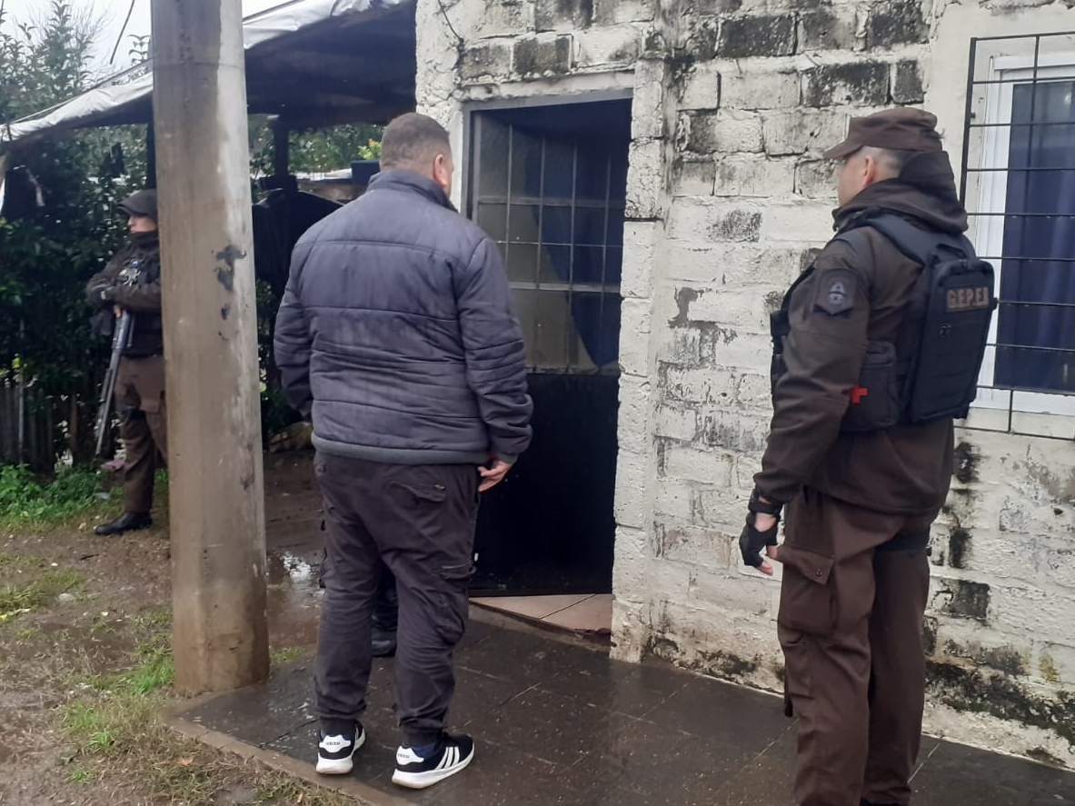 El lugar de allanamiento.