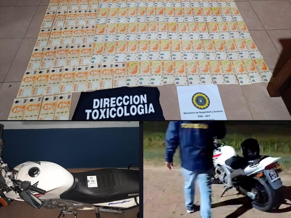 Detuvieron a dos jóvenes con drogas en el acceso a Federación