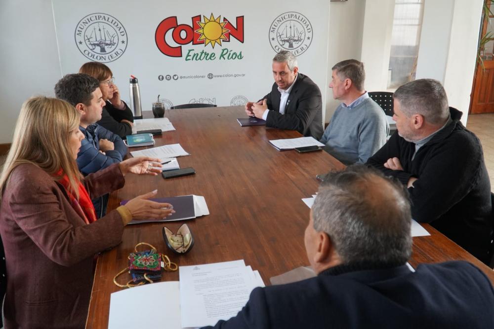 Se realizó una reunión de intendentes de "Tierra de Palmares"