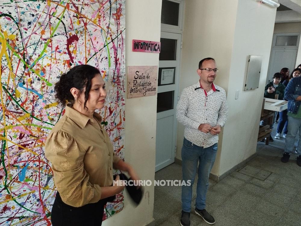 La Escuela 4 organizó las actividades por el Día del Periodista