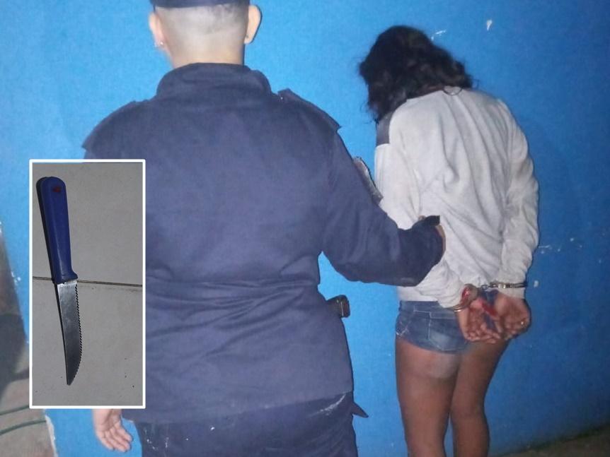 Se enojó porque no le pagaron su servicio de "acompañante", fue a denunciar y quiso apuñalar a un policía