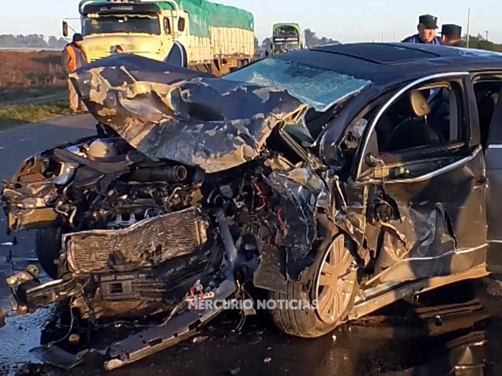 Trágico accidente en la ruta 39 dejó cuatro personas fallecidas y un funcionario grave