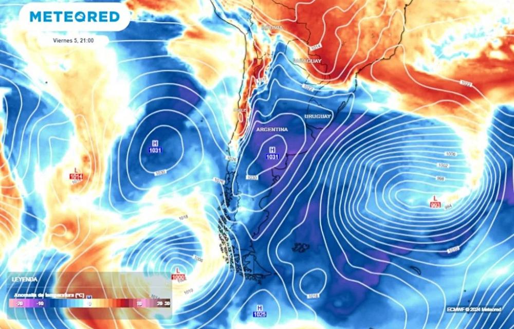 Se extiende la ola polar: se esperan temperaturas extremadamente bajas para el inicio de julio