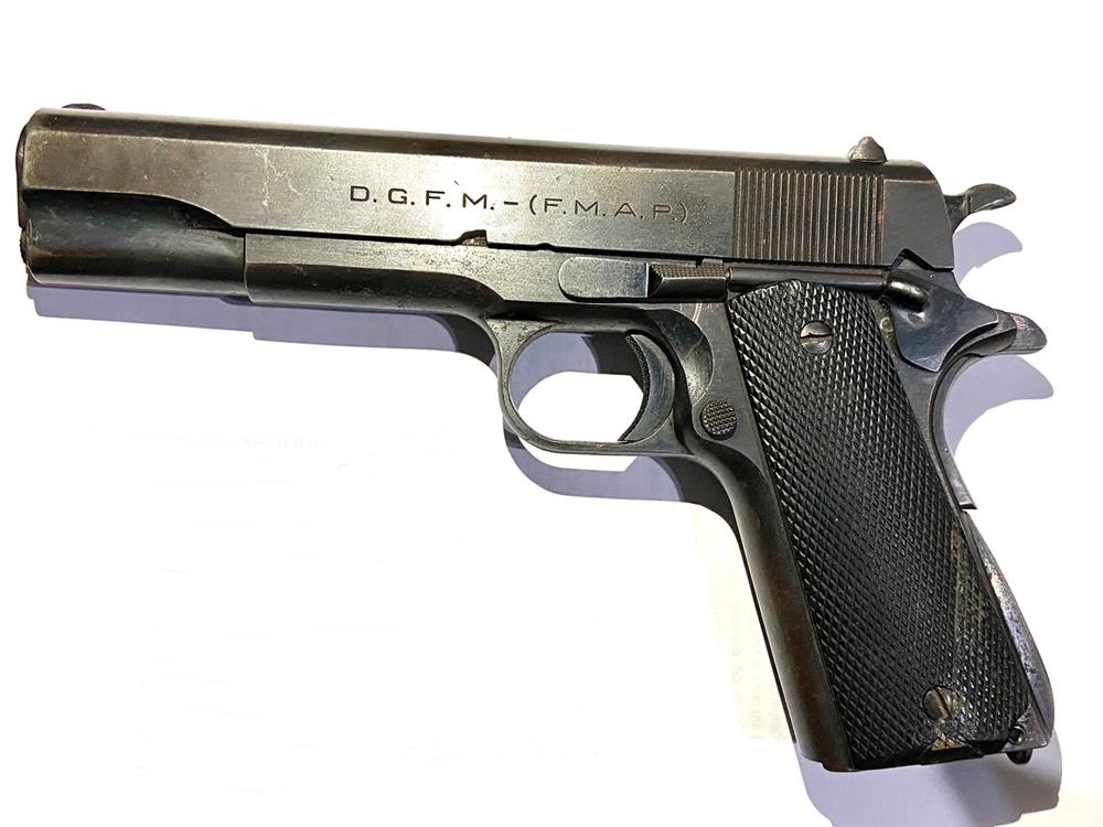 Secuestraron un arma de fuego arrojada en la ruta 130
