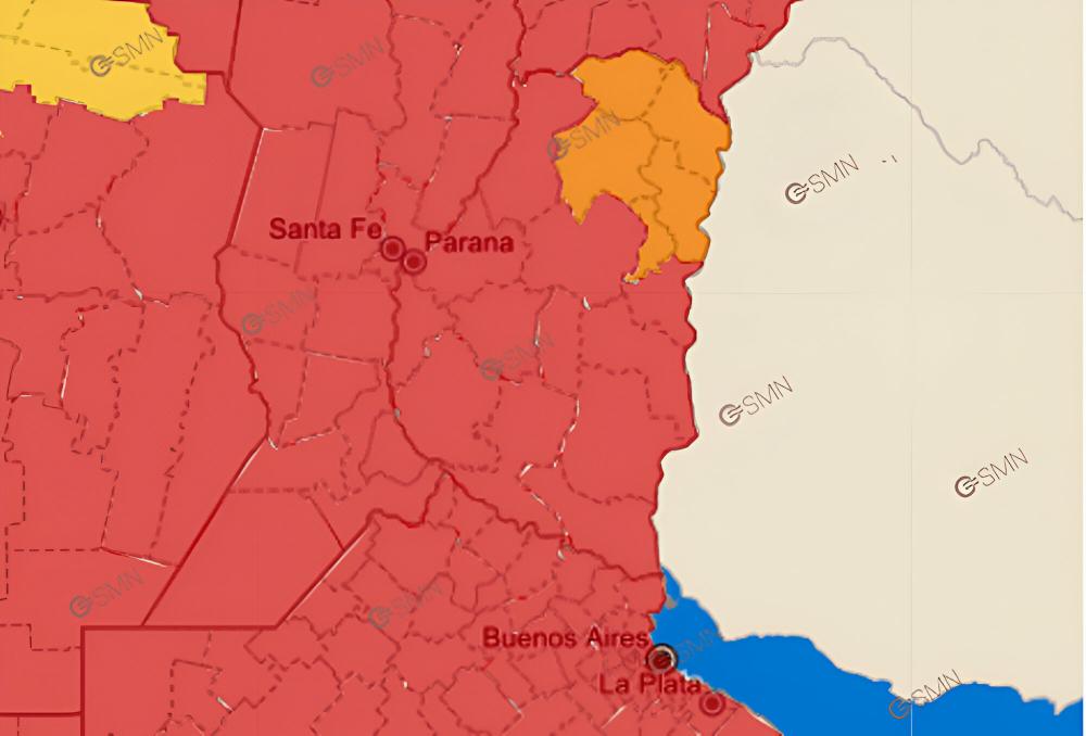 Gran parte de la provincia sigue en alerta rojo por el frío