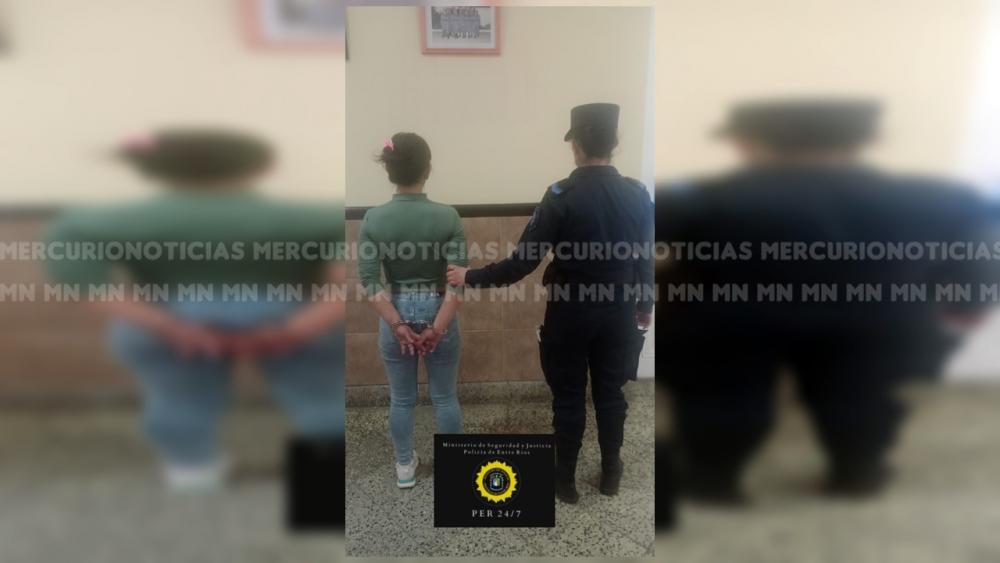 Concordia: ladrona habitué fue detenida luego de trompear a empleada de comercio