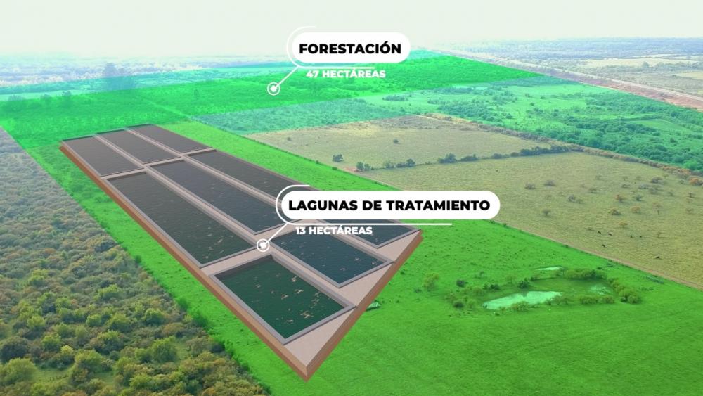 Colón: licitan el traslado de sus lagunas de tratamiento cloacal