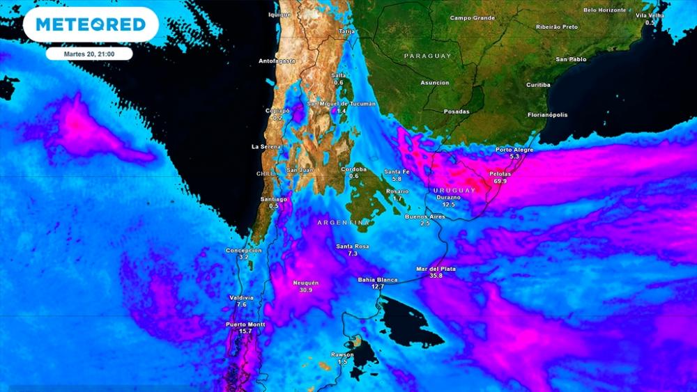 El inicio de la semana que viene estaría marcado por tiempo inestable