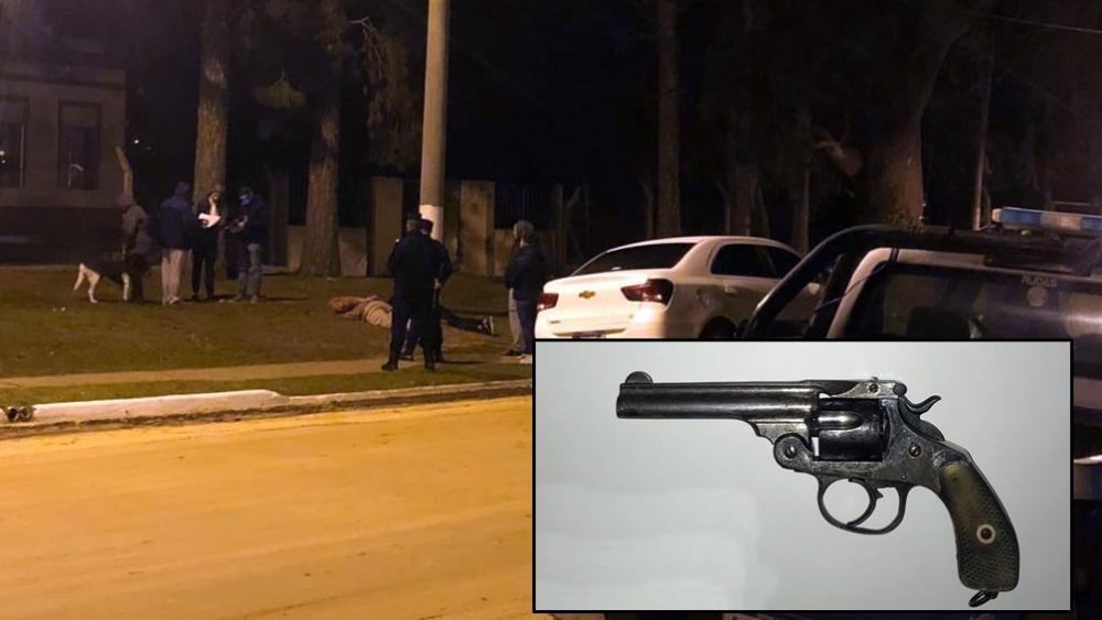 Dos jóvenes detenidos por tenencia ilegal de arma en Estancia Grande