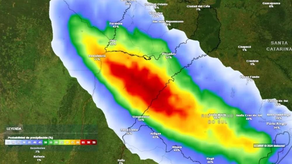 Comienzo de la primavera meteorológica con tres frentes fríos en el país