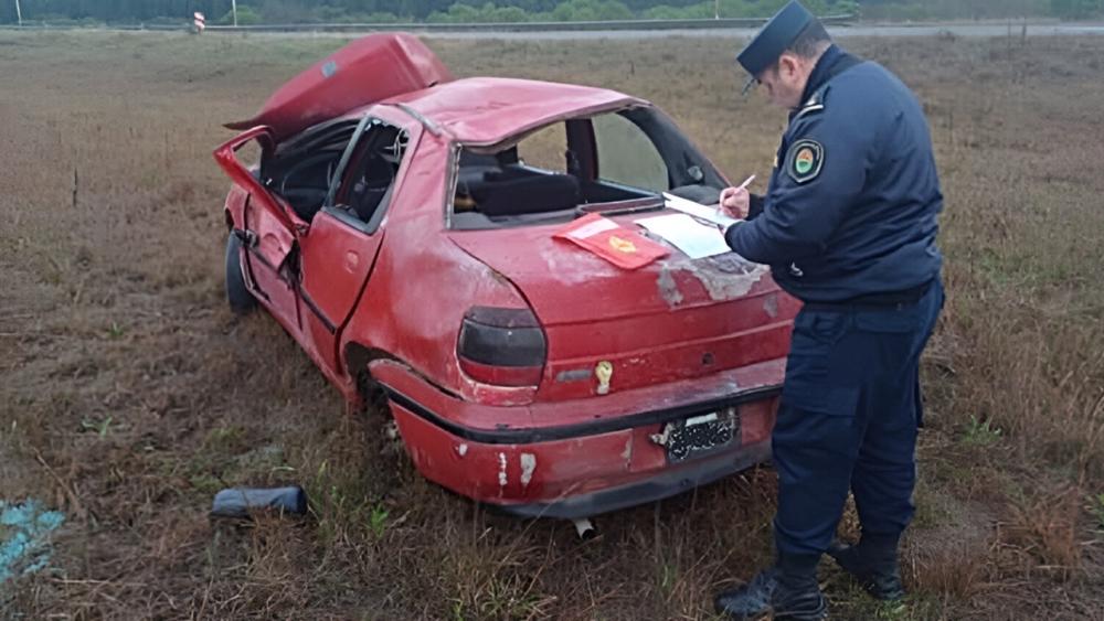 Fatal accidente en Ruta 14: un hombre falleció tras un vuelco