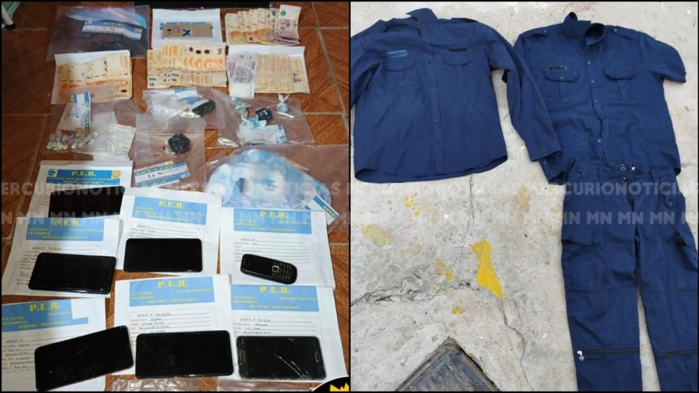 Allanamiento antidrogas en Concordia: secuestraron hasta uniformes policiales