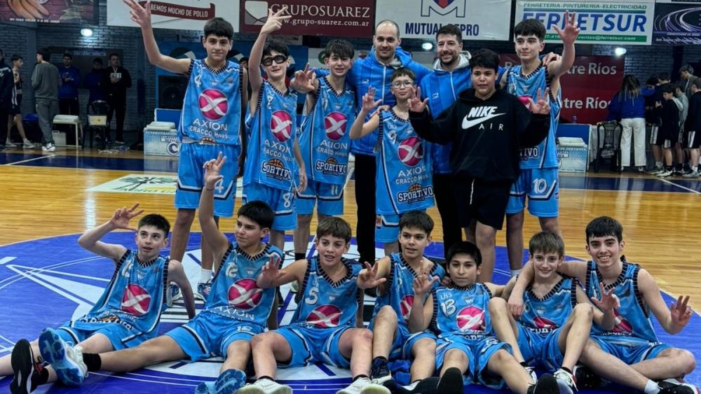 Sportivo se alzó con el tercer puesto en la Copa de Oro U13