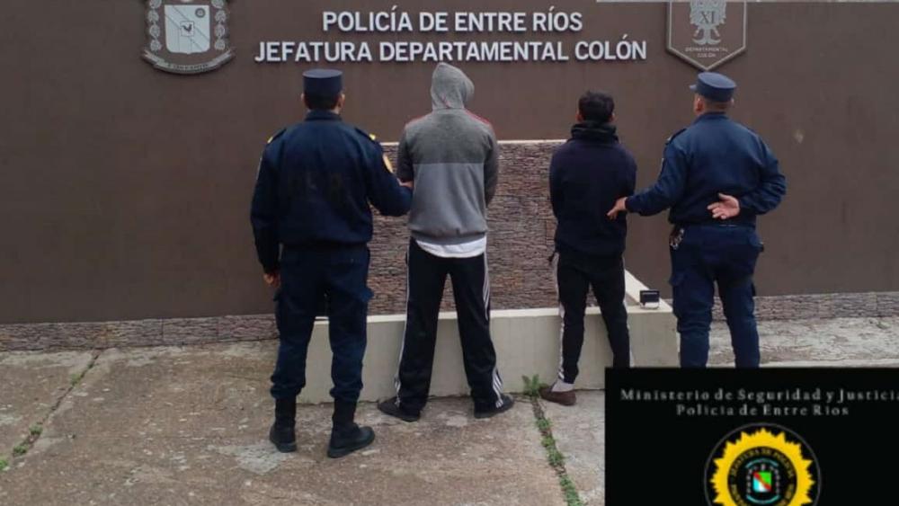 Detenidos en Colón por robo en empresa metalúrgica