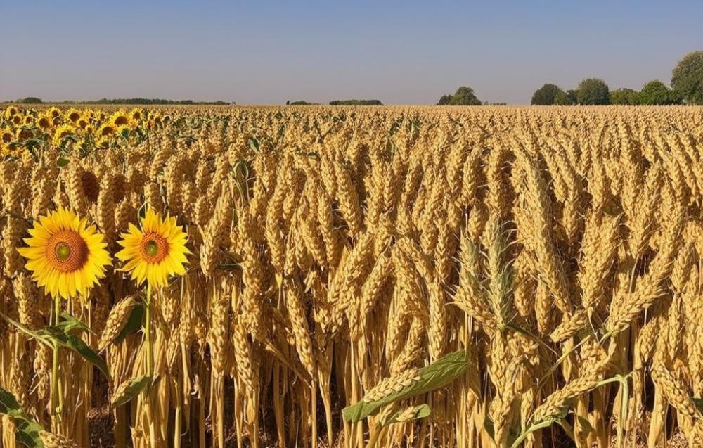 Lluvias previas benefician al trigo y el girasol en el noreste del país
