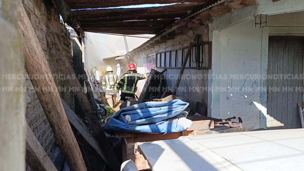 Incendio en vivienda de San Salvador: daños materiales 