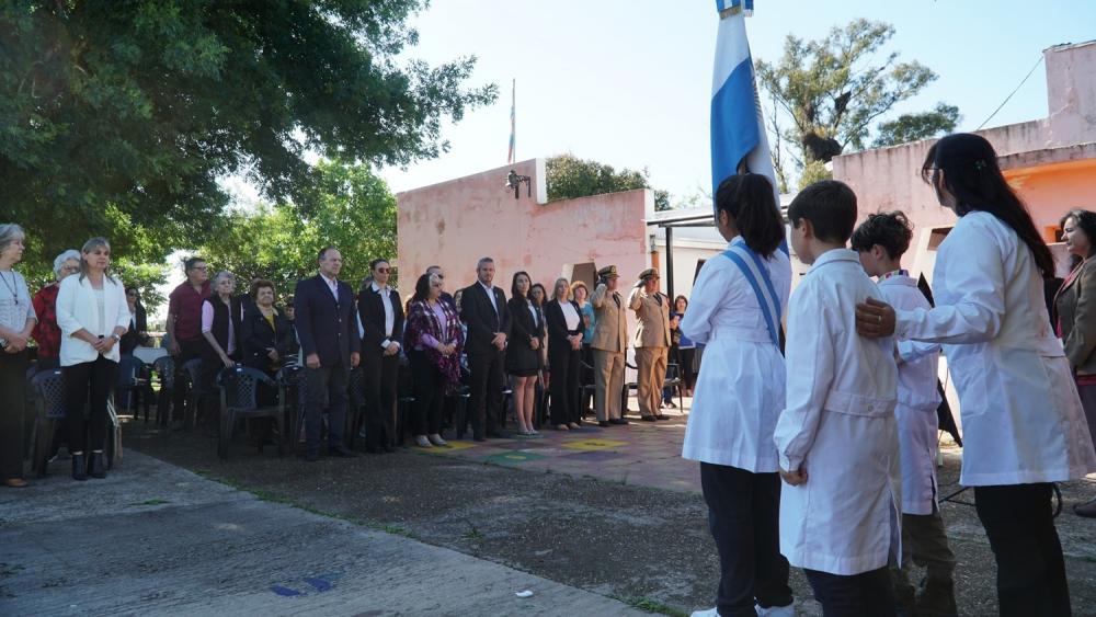 La escuela de colonia Hughes celebró 120 años y anunció la apertura del Secundario