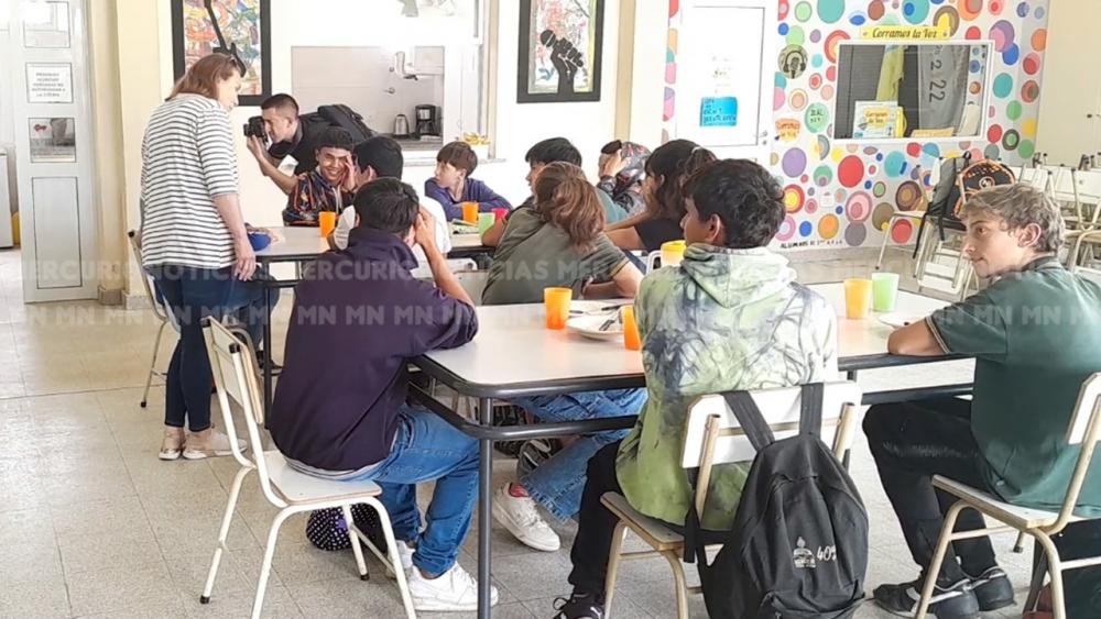 Habilitaron el comedor en la Escuela Secundaria 4