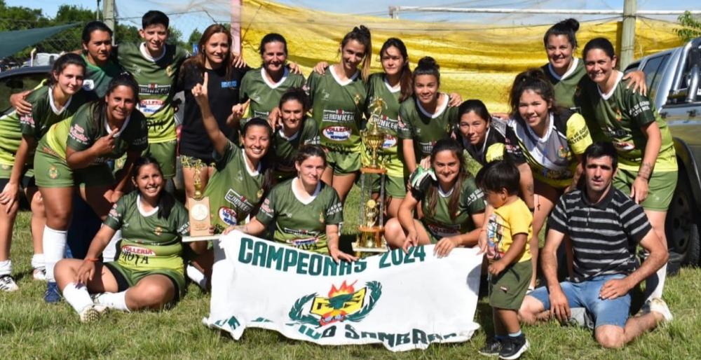 Sombras, campeón en Fútbol Femenino de la Liga de Concordia campaña
