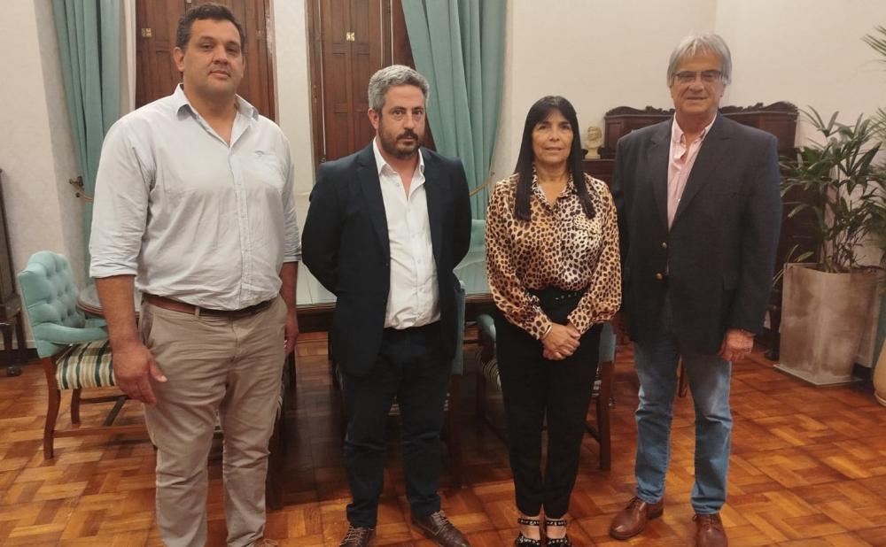 La vicegobernadora Aluani recibió a la Federación Agraria