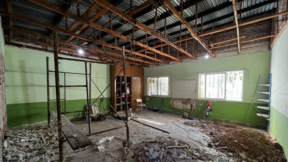 Escuela 9 de San Salvador recibe mejoras en infraestructura por 23 millones de pesos