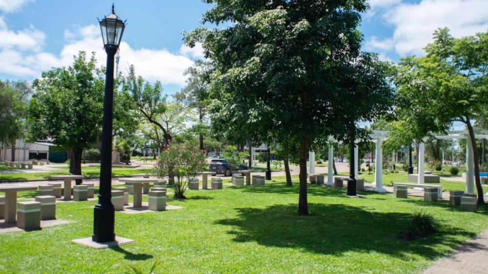 Parque "Eva Perón" renovado para la temporada estival